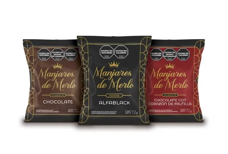 ALFAJOR MANJARES DE MERLO CLASICO